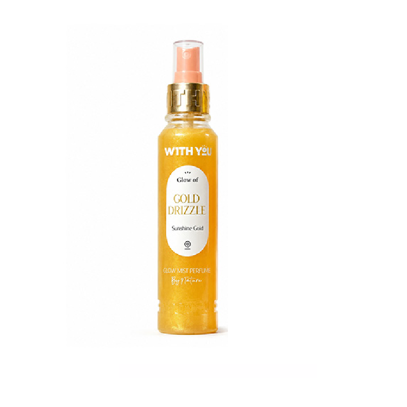 بادی اسپلش زنانه شاین دار Gold Drizzle ویت یو ۱۵۰ میلی‌لیتر