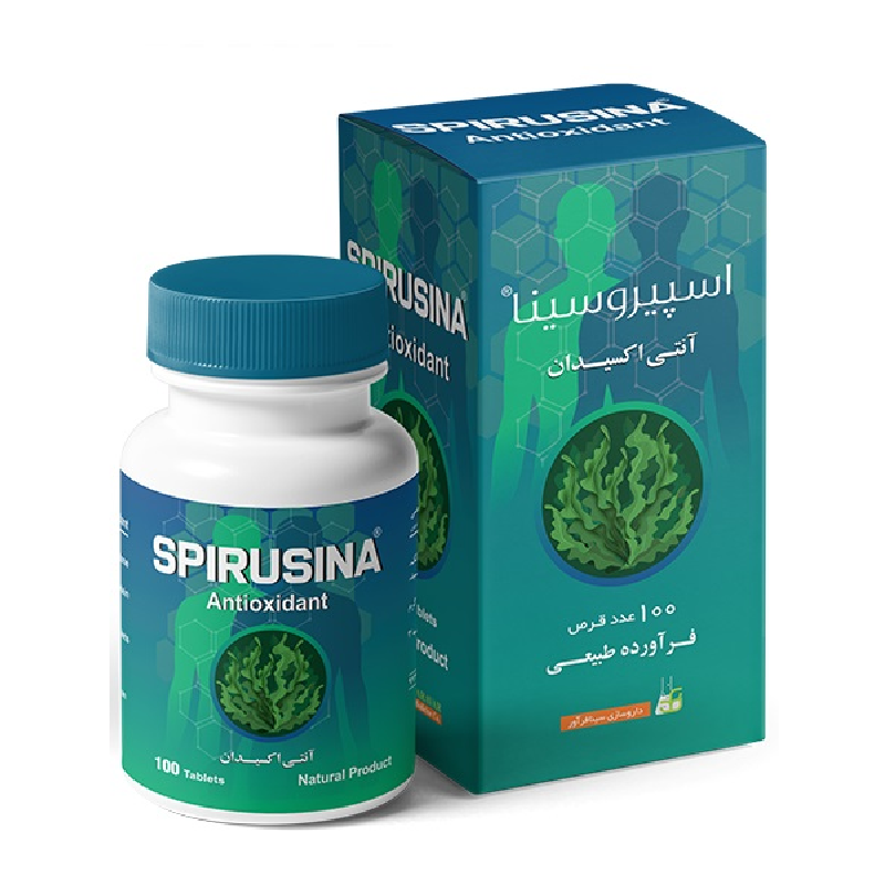 قرص اسپیروسینا سینافرآور 100 عددی