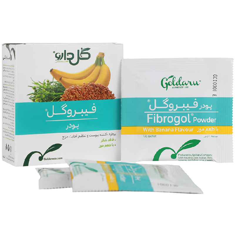 پودر فیبروگل موزی گل دارو 7 عددی