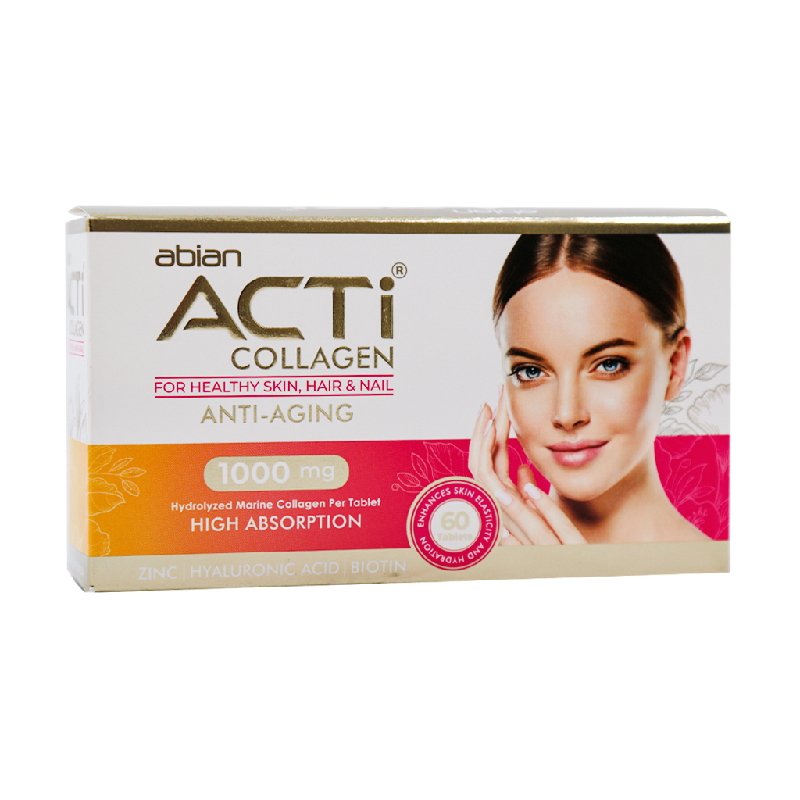 قرص اکتی کلاژن 1000mg ابیان دارو 60 عدد