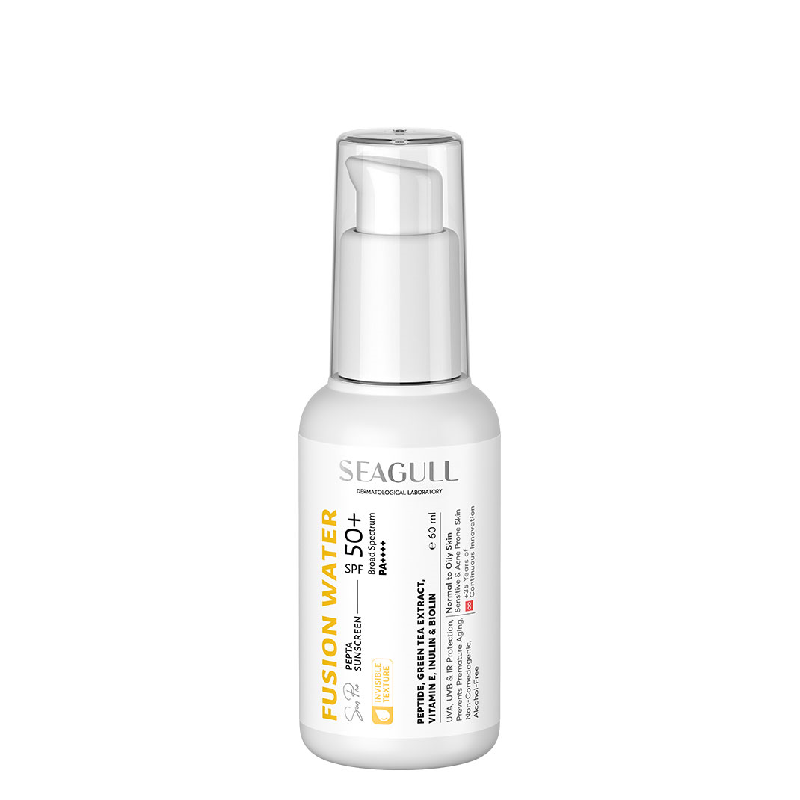 ضد آفتاب پپتا فیوژن واتر SPF50 سی گل 60 میلی لیتر