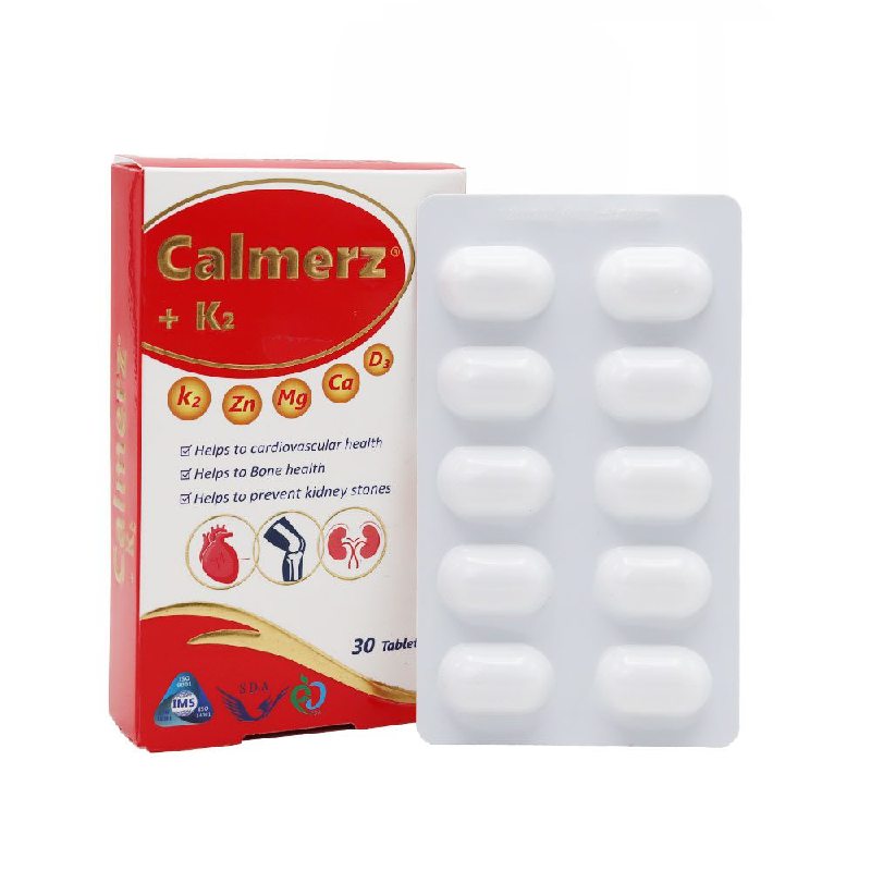 قرص کالمرز +K2 شرکت سیمرغ داروی عطار 30 عدد