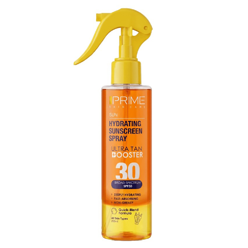 اسپری ضدآفتاب آبرسان دو فاز SPF30 پرایم 200 میلی لیتر