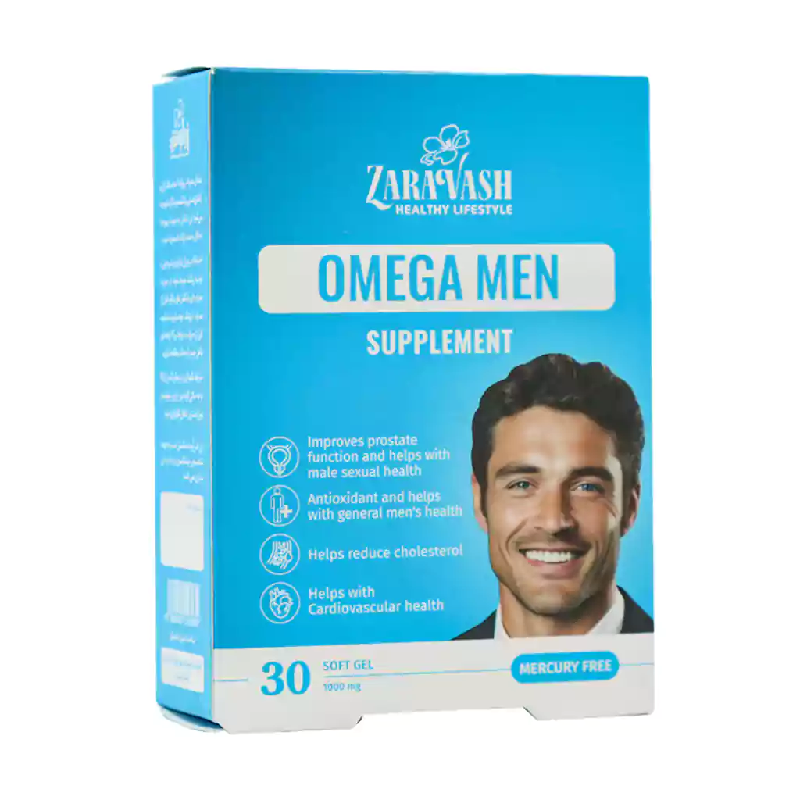 سافت ژل امگا من زراوش 30 عدد