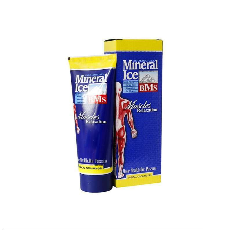 ژل ضد درد مینرال آیس تیوپی بی ام اس 80 میلی لیتر