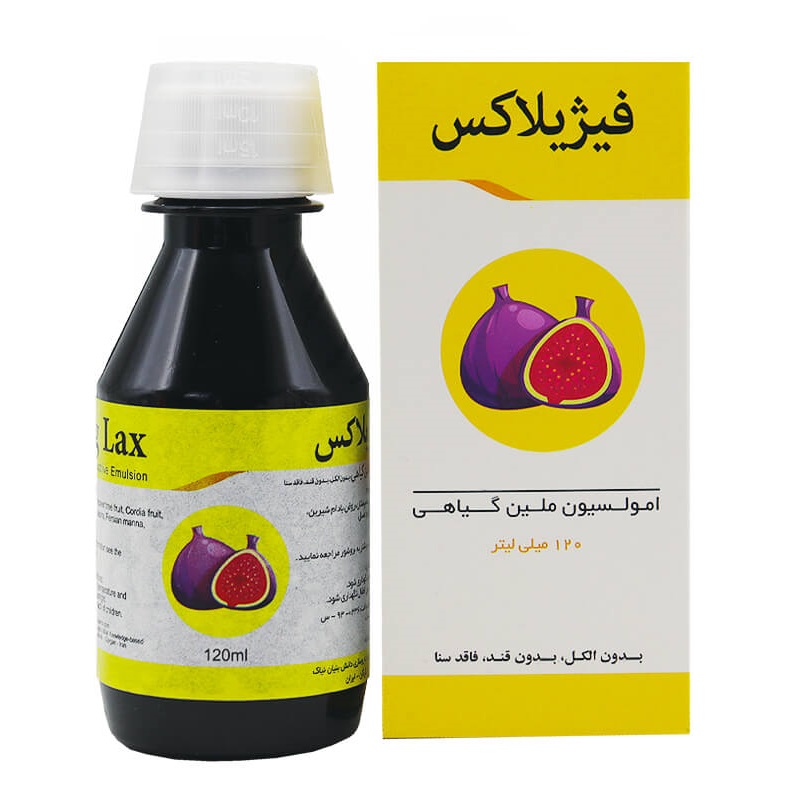 شربت انجیر فیژیلاکس نیاک 120 میلی لیتر