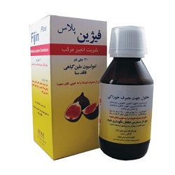 شربن ملین امولسیون انجیر مرکب فیژن پلاس نیاک 120 میلی لیتر