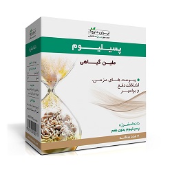 ملین گیاهی پسیلیوم دانه اسفرزه بدون طعم ایران داروک 7 عدد