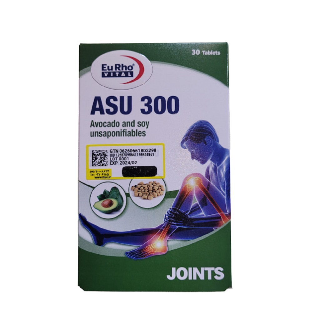 قرص آسو 300 یوروویتال 30 عدد