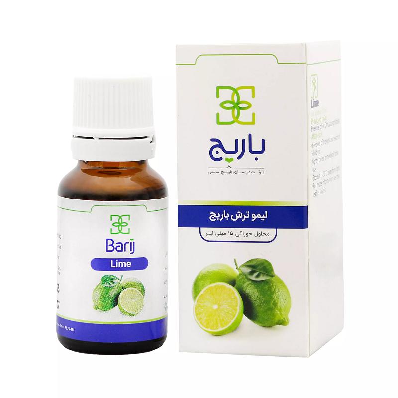 قطره خوراکی لیمو ترش باریج اسانس 15 میلی لیتر