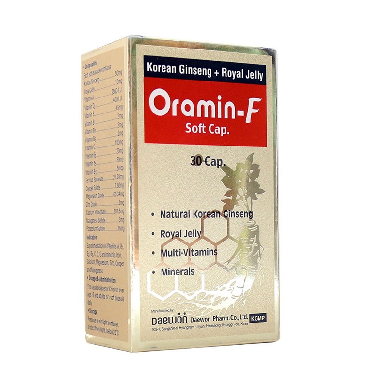 کپسول ژلاتینی اورامین اف دوون فارم 30 عدد