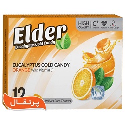 آبنبات اکالیپتوس پرتقال الدر 12 عدد