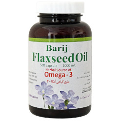 کپسول روغن بذر کتان باریج اسانس 60 عدد