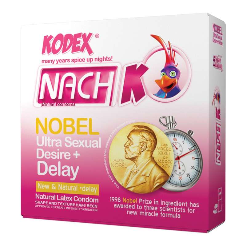 کاندوم تاخیری مدل Nobel Ultra کدکس 3 عددی