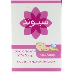 صابون کودک حاوی ۲۵% کرم سیوند ۹۰ گرم