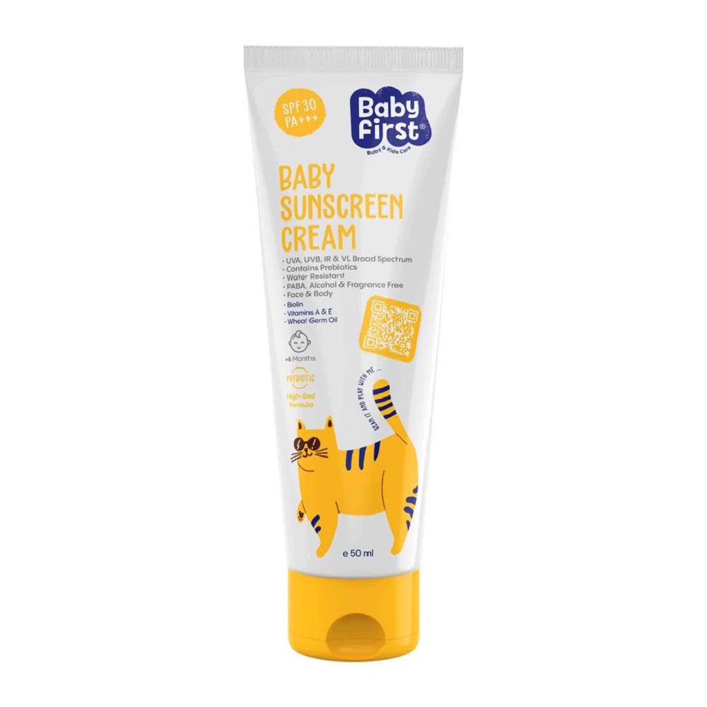 کرم ضدآفتاب کودکان با SPF 30 بیبی فرست سی گل 50 میلی لیتر