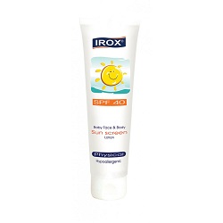 لوسیون ضد آفتاب کودک SPF40 ایروکس 60 میل لیتر