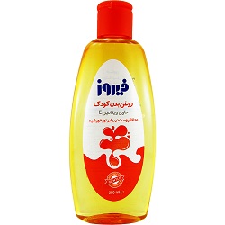 روغن بدن کودک ویتامین E فیروز 200 میلی لیتر