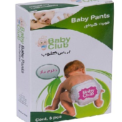 شورت گره ای سایز بزرگ بیبی کلوب