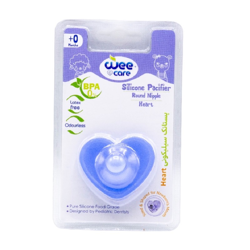 پستانک وی کر مدل قلبی تازه متولدین کد P130