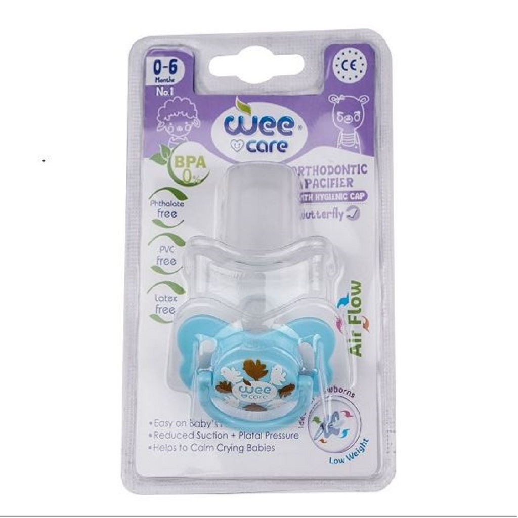 پستانک ارتودنسی 0 تا 6 ماه سایز 1 وی کر کد P124