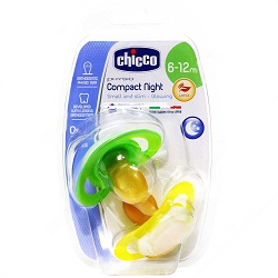 پستانک مدل Compact Night بین 6 تا 12 ماه چیکو ۲ عدد