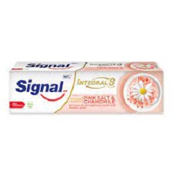 خمیردندان اینتگرال بابونه و نمک صورتی سیگنال 75 میلی لیتر