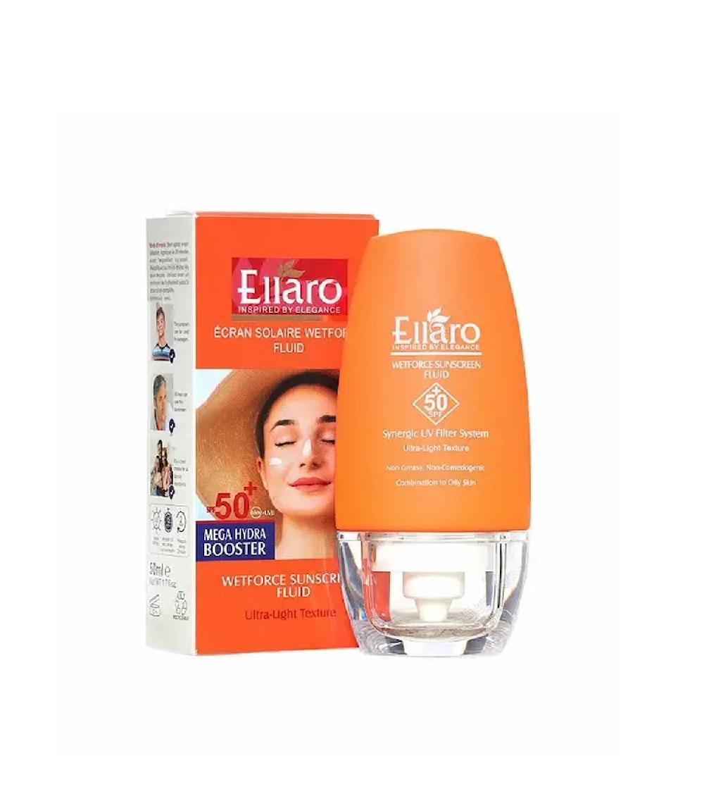فلویید ضد آفتاب وت فورس SPF 50 پوست چرب و مختلط الارو 50 میلی لیتر
