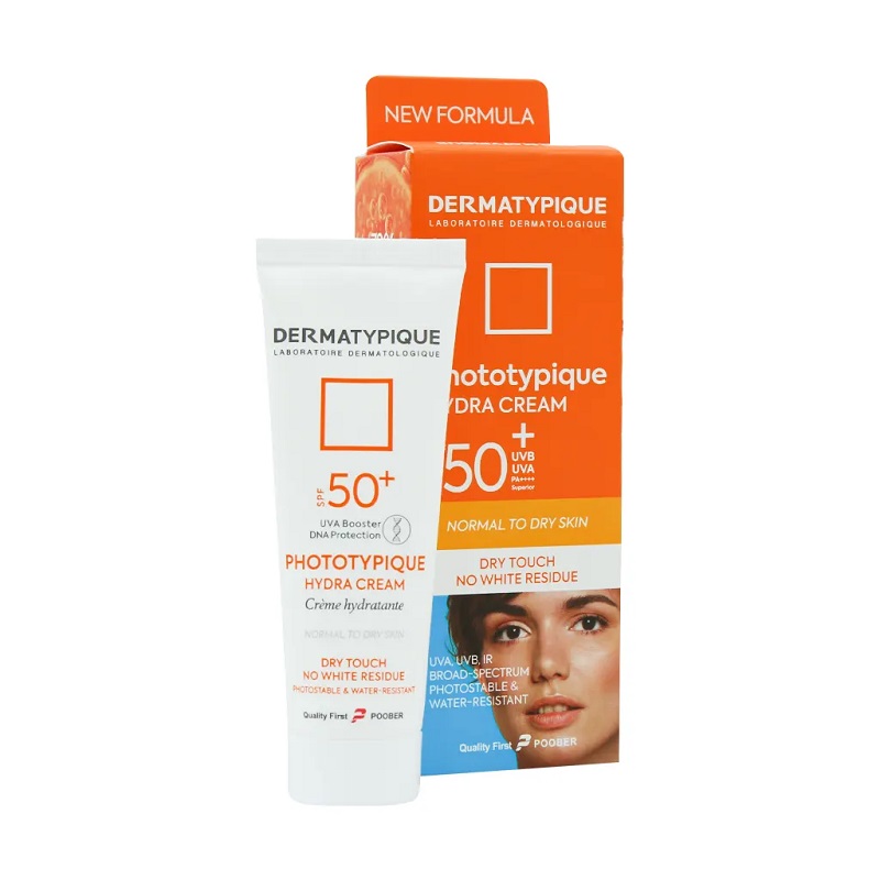 ضد آفتاب پوست خشک SPF50 درماتیپیک 50 میلی لیتر