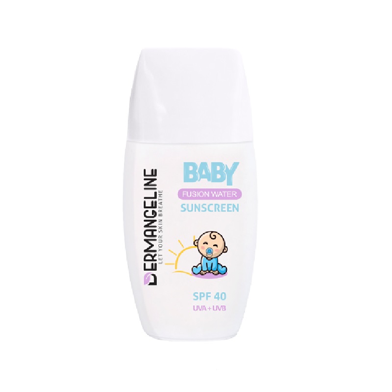 ضد آفتاب فیوژن واتر کودک Spf40 درم انجلین 50 میلی لیتر