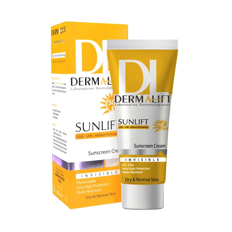 کرم ضد آفتاب پوست خشک SPF50 سان لیفت 40 میلی لیتر