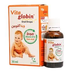 قطره خوراکی کودک ویتاگلوبین ویتان 30 میلی لیتر