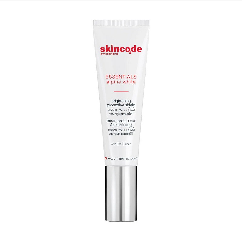 لوسیون ضدآفتاب روشن کننده SPF50 اسکین کد 30 میلی لیتر
