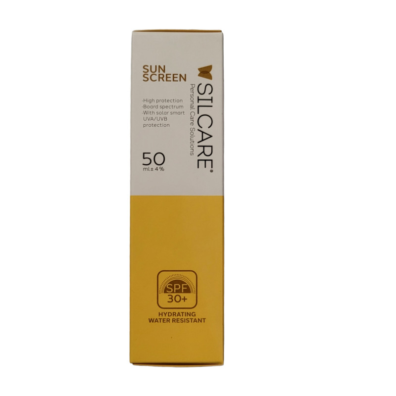 کرم ضد آفتاب بی‌رنگ SPF30 سیلکر 50 میلی لیتر