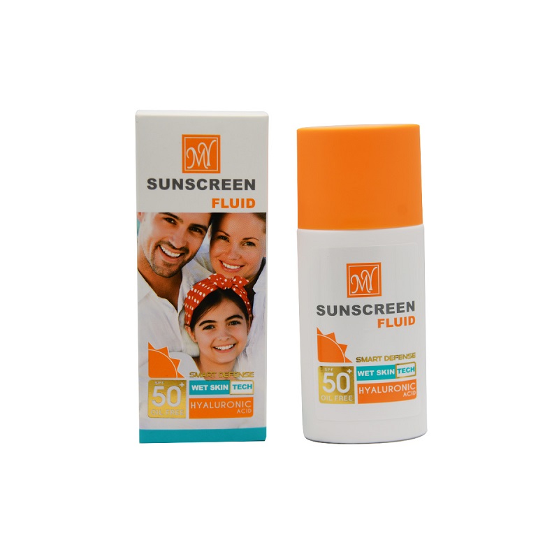 ضد آفتاب فلوئید مدل اسمارت دیفنس SPF 50 مای 50 میلی لیتر