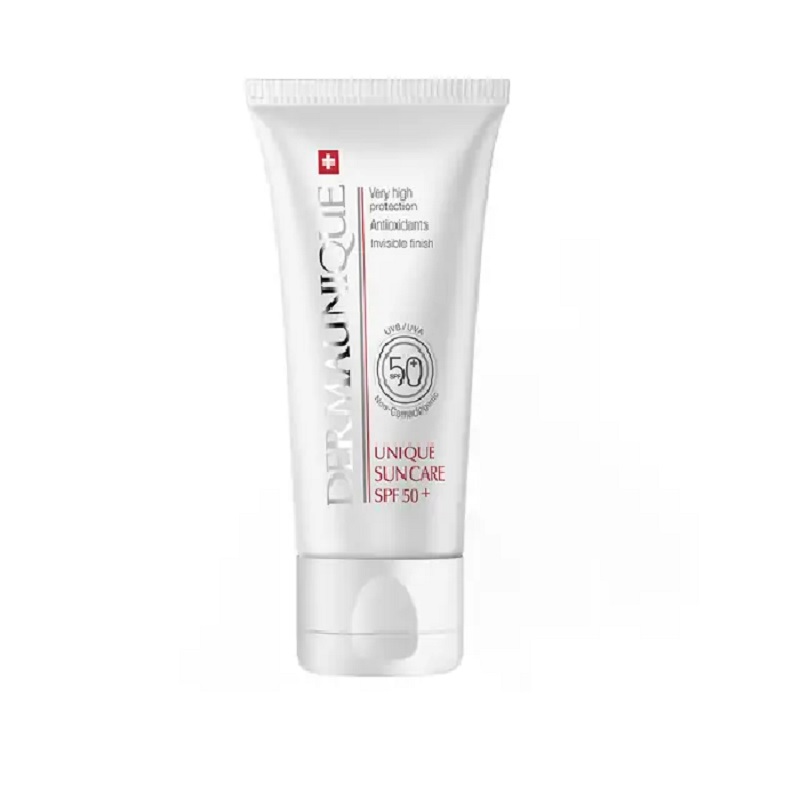 لوسیون ضد آفتاب بی‌رنگ +SPF50 درمایونیک 50 میلی لیتر