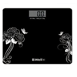 ترازو شخصی دیجیتال مشکی مدل WK-165 بی ول