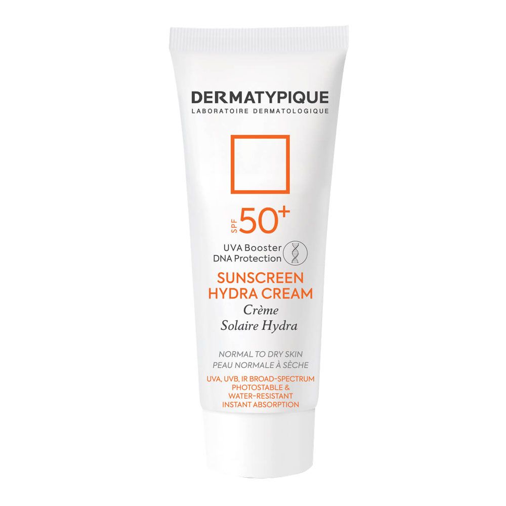 ضد آفتاب بی رنگ پوست قرمز و حساس +SPF50 درماتیپیک 40 میلی لیتر