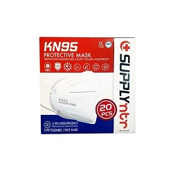ماسک تنفسی KN95 ان تی آر 20 عدد