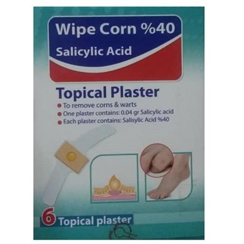 چسب میخچه 40% وایپ کورن 6 عدد