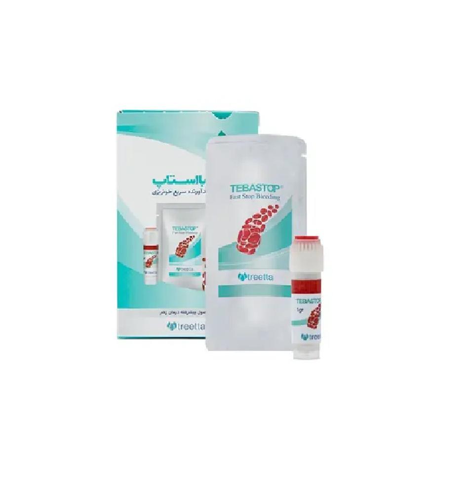 پودر بند آورنده سریع خونریزی طبااستاپ
