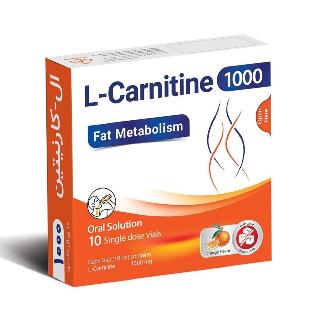 محلول خوراکی ال کارنیتین لووفیت پی بی جی فارما 10 عدد