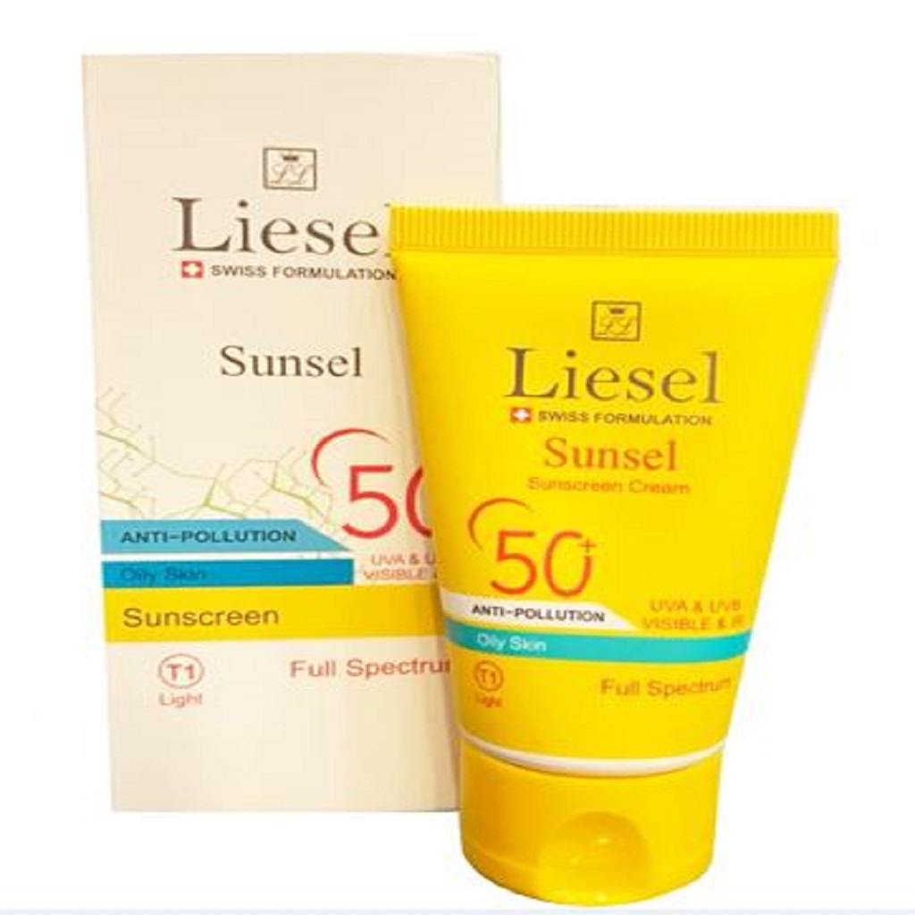 کرم ضدآفتاب SPF50 پوست چرب رنگی T1 Light سانسل لایسل 40 میلی لیتر