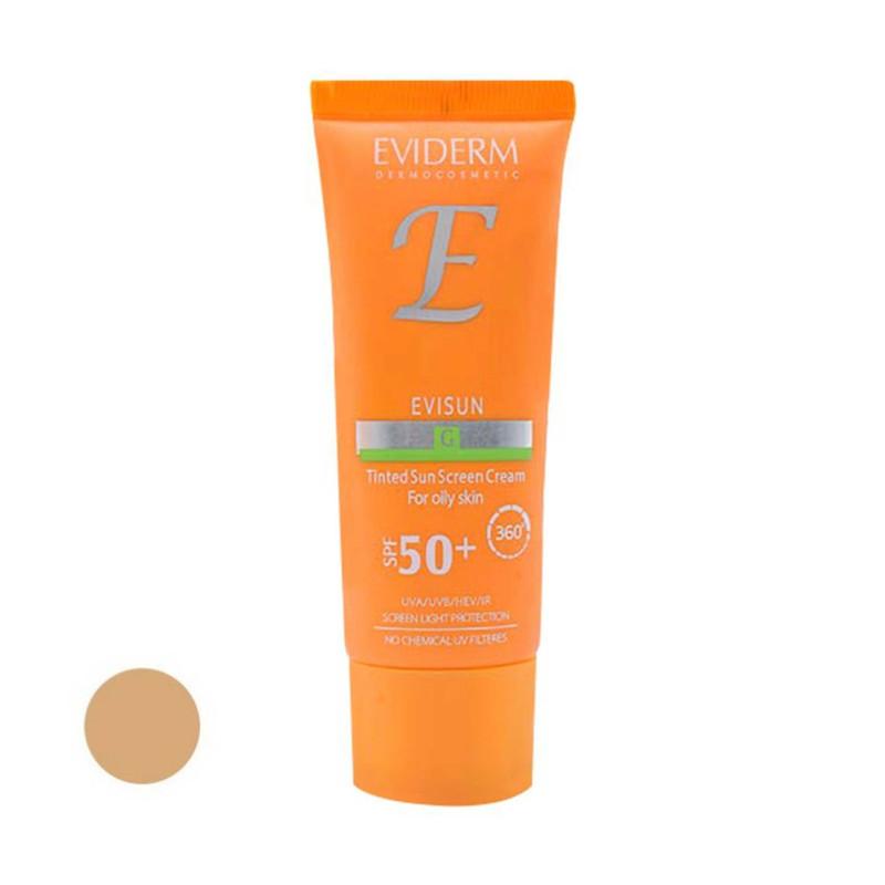 کرم ضد آفتاب پوست چرب +SPF50 اویدرم 40 میلی لیتر