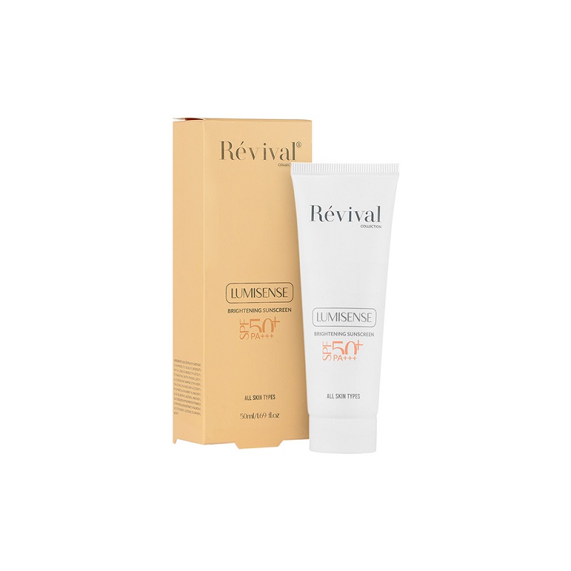 کرم ژل ضد آفتاب روشن کننده رویوال SPF+50 حجم 50 میلی لیتر