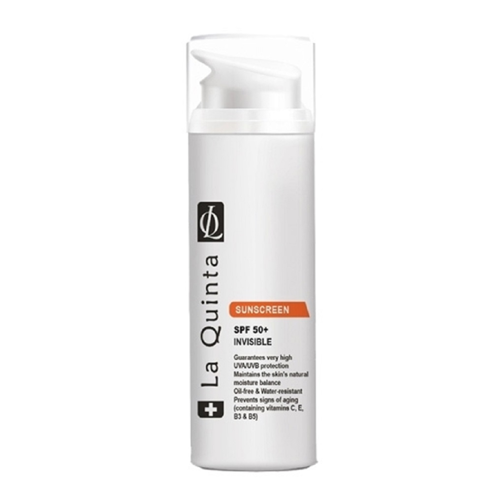 کرم ضد آفتاب بی رنگ فاقد چربی SPF50 لاکویینتا 50 میلی لیتر