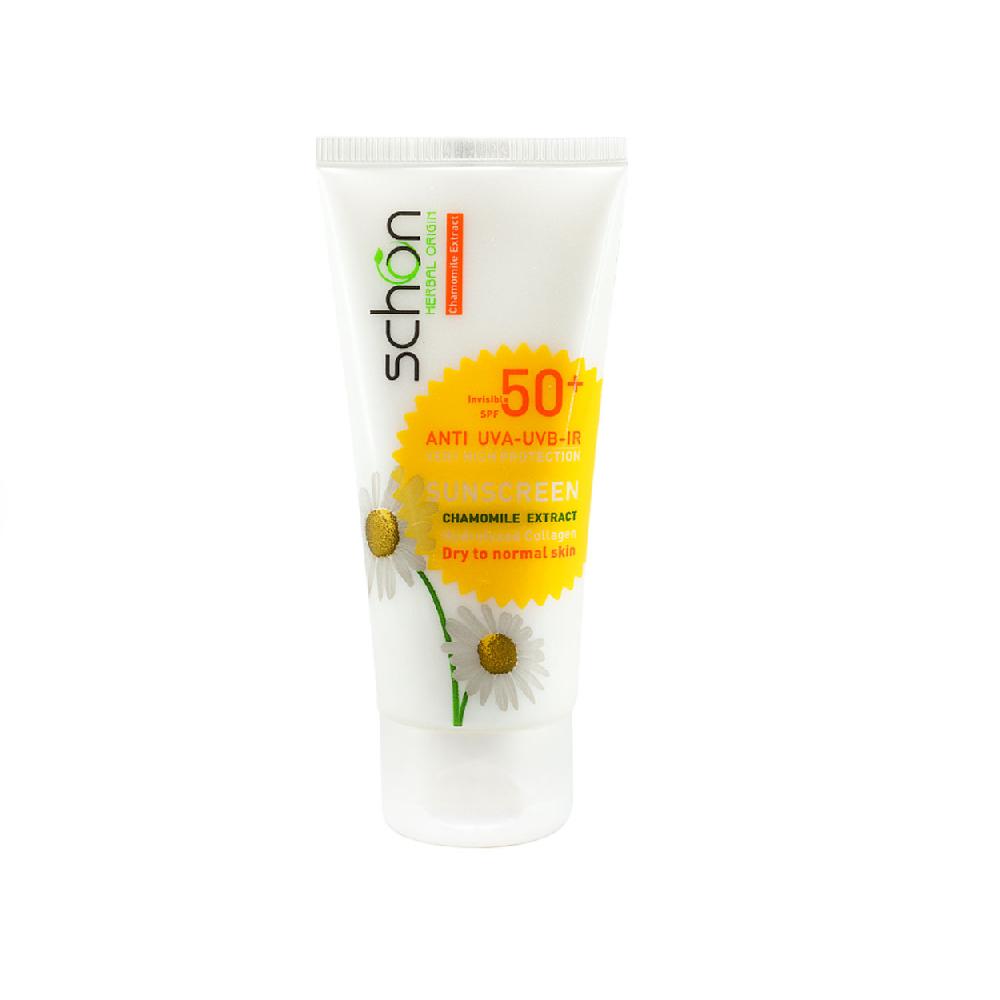 ضد آفتاب بی‌رنگ SPF50 شون 50 میلی لیتر