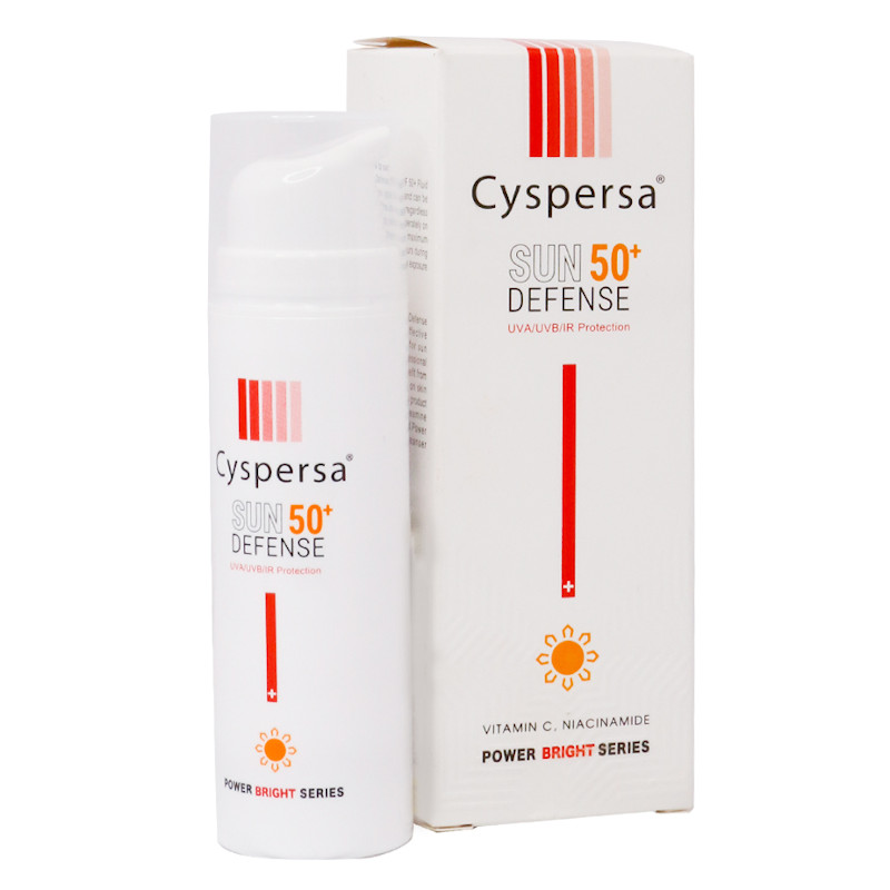 فلوئید ضد آفتاب و روشن کننده SPF50 سیسپرسا 50 میلی لیتر