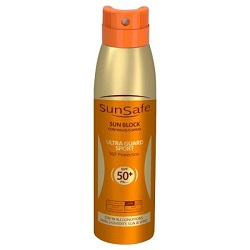 اسپری ضد آفتاب +SPF50 سان سیف 150 میلی لیتر