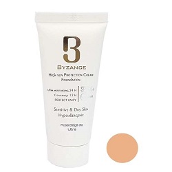 کرم ضد آفتاب +SPF50 پوست خشک بیزانس شماره 30